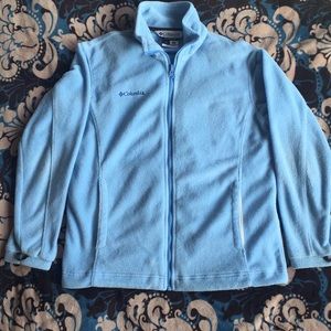 Columbia fuzzy zip up